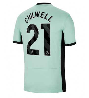 Chelsea Ben Chilwell #21 Tredje trøje 2023-24 Kort ærmer